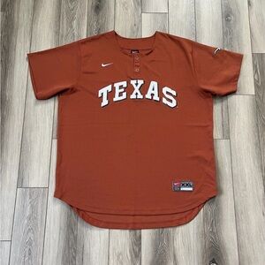 Nike Texas Orange Short Sleeve Jersey L